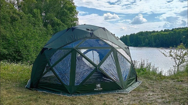 Уникальная палатка 4сезона Yurta 420 Panorama Hовая модель от RUSTRAIL