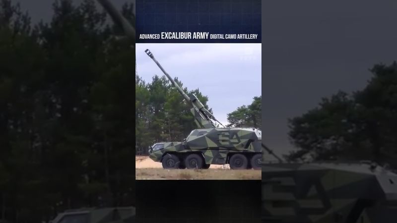 Advanced "Excalibur Army" Digital Camo Artillery