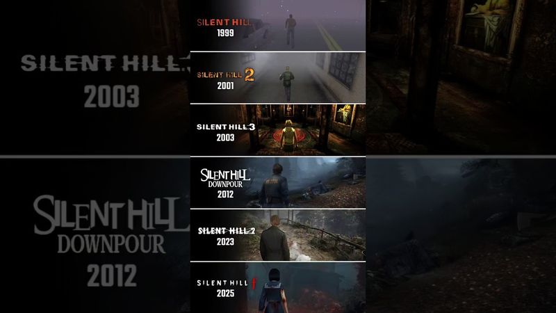 Evolution of Silent Hill Games 1999-2025 | Silent Hill f