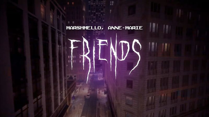 marshmello - friends (feat. anne-marie) [ sped up ] lyrics