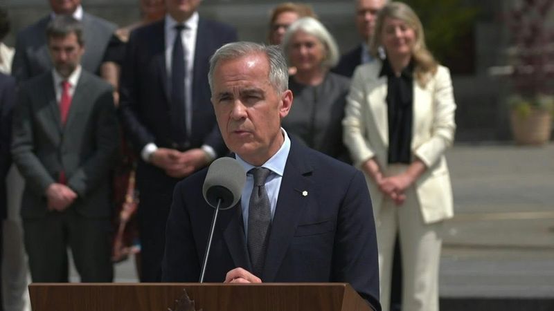Carney vows to work 'relentlessly' to keep Canada 'a sovereign nation' | AFP
