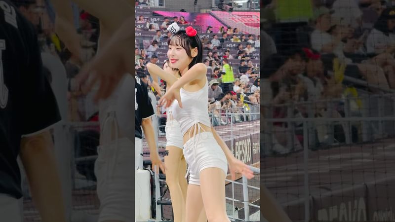 보조개 여신 희정님 #정희정 #정희정치어리더 #ktwiz #kt위즈 #kt위즈치어리더