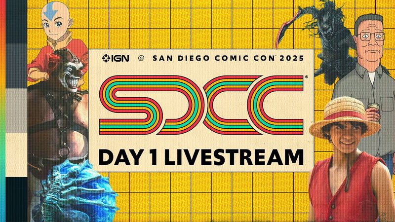 IGN at SDCC - Day 1 Livestream with Alien: Earth, King of the Hill, Twisted Metal, and More