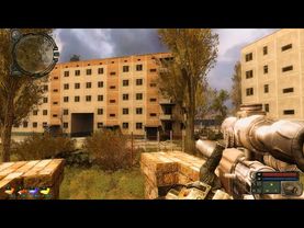 S.T.A.L.K.E.R. Call of Pripyat. 48. Разговор с глазу на глаз, поговорить с Ковальским. Радиопомеха