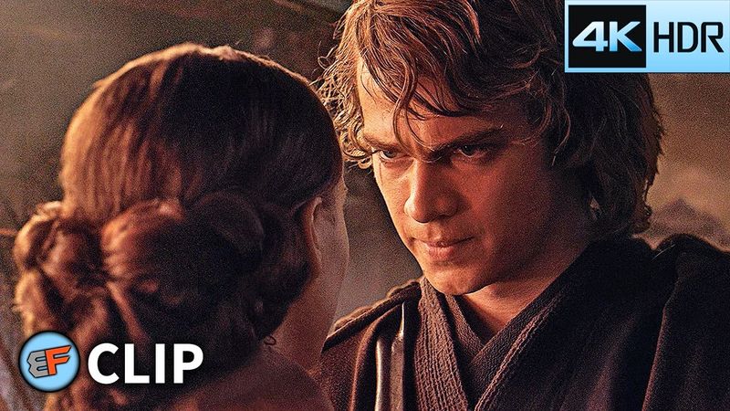 Padme's Plea - Anakin's Force Choke Scene | Star Wars Revenge of the Sith (2005) 4K HDR Movie Clip