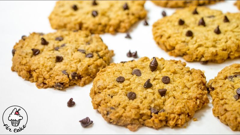 Очень вкусное хрустящее ОВСЯНОЕ ПЕЧЕНЬЕ с шоколадом