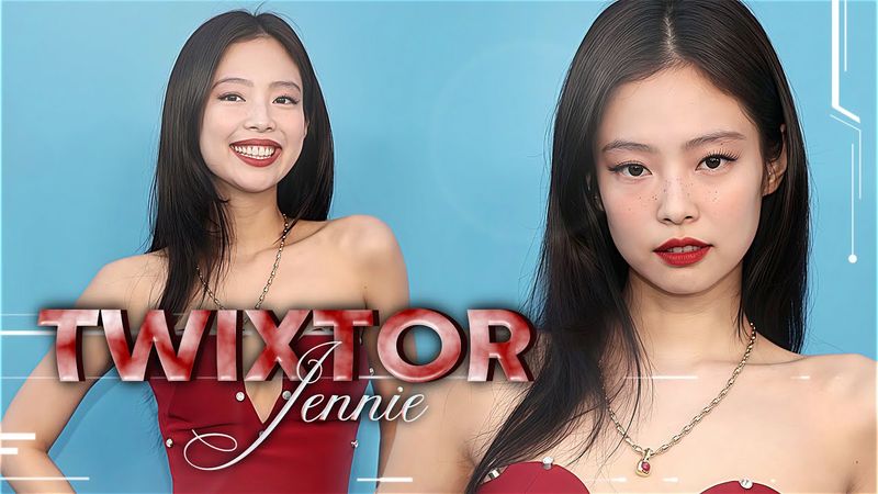TWIXTOR CLIPS 4K JENNIE 2025 BILLBOARD WOMEN IN MUSIC AWARDS BLACKPINK