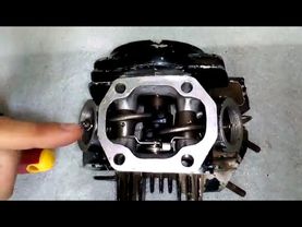 Питбайк 125 см. Разборка- сборка головки цилиндра.