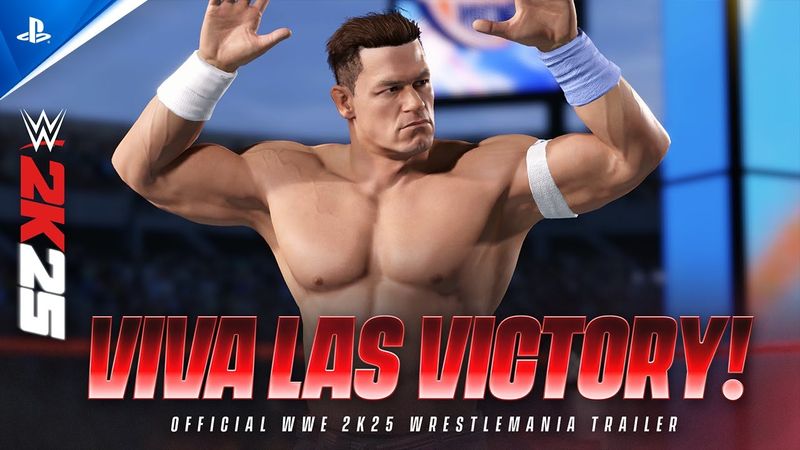 WWE 2K25 - Viva Las Victory! Official WrestleMania Trailer | PS5 & PS4 Games