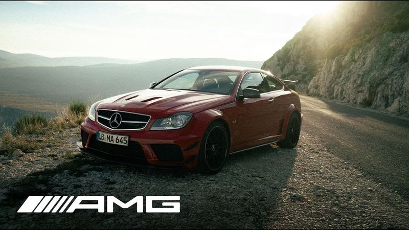 The Perfect Ride | Mercedes-Benz C 63 AMG Coupe Black Series driving through Verdon Gorge