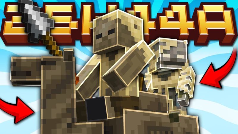 Майнкрафт 1.22 обновление! 25w44a | Новые мобы Скелет-Мумия и Верблюд-Кадавр | Майнкрафт Обзор