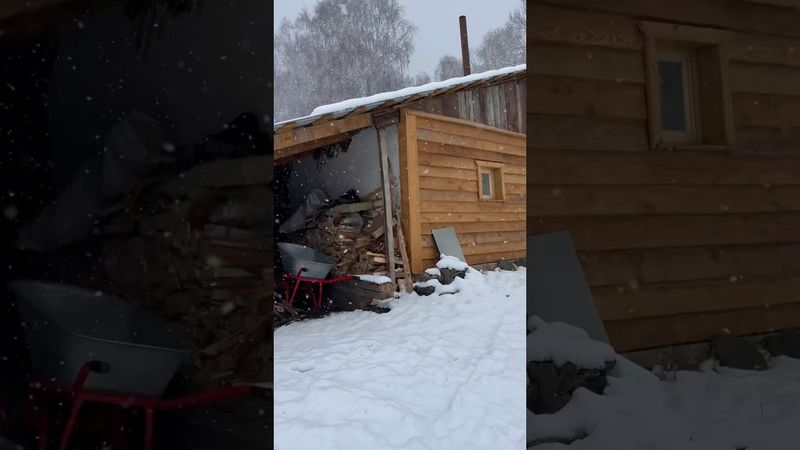 26 апреля сугробы по колено😱 Республика Алтай