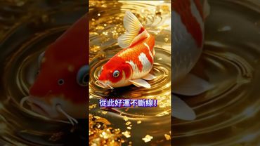 好運錦鯉正朝你游來，接住它，從此好運不斷線！接了，轉發，錢財擋不住！#生肖 #十二生肖 #運勢 #生肖運勢 #玄學 #風水 #命理