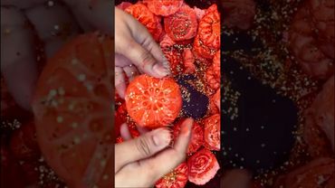 Reformed Red flowers #crushingtime #asmrtriggers #rainbowsoap #asmrsounds #relax #justsoaps