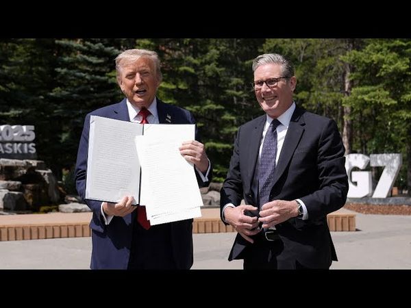 США и Великобритания подписали торговую сделку на саммите G7