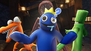 How Would RAINBOW FRIENDS SURVIVE Being in DOORS?