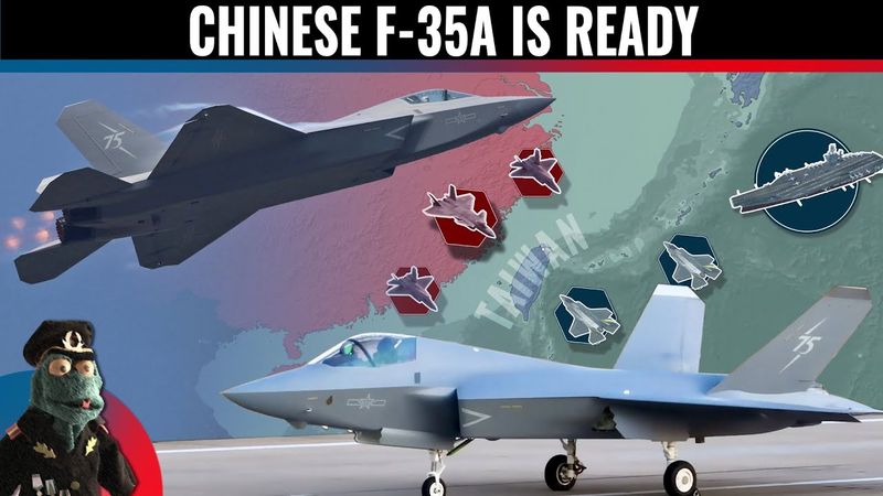 What does China’s J-35A stealth fighter mean for US air power over Taiwan?