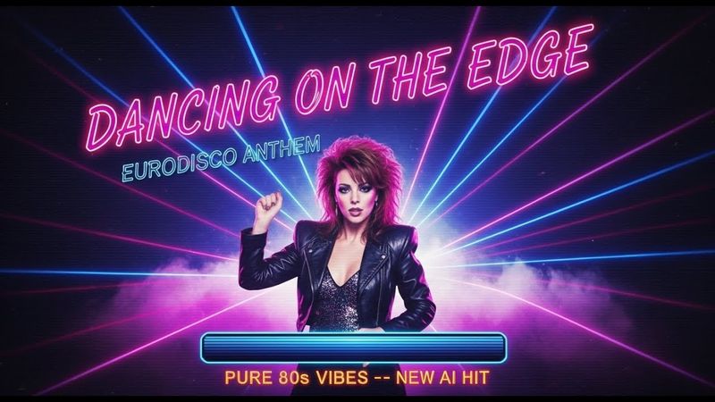 Dancing on the Edge (Sandra Style) | New Eurodisco 80s Hit