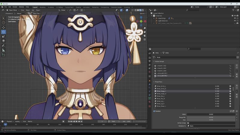 Genshin Blender/Goo Engine Tutorial