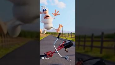 Бедный Буба 😧 (видео сгенерированно в sora ai) #буба