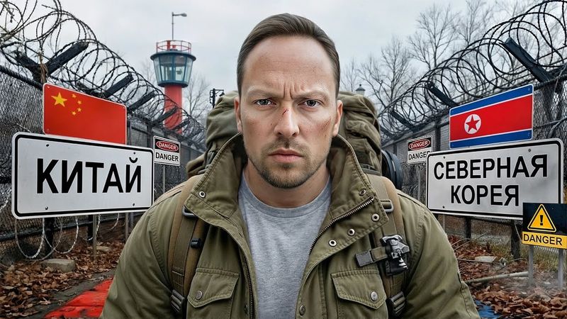 Побег Из Северной Кореи! Самая Опасная Граница КНДР и Китая