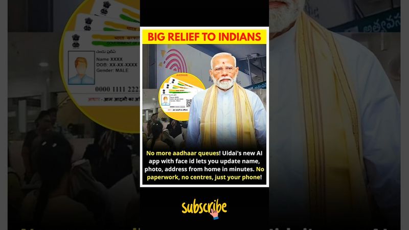 Aadhaar Update Made Easy: UIDAI's New AI App with Face ID!