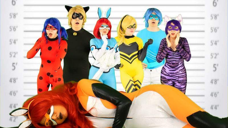 Giant Game of Clue But With Superheroes