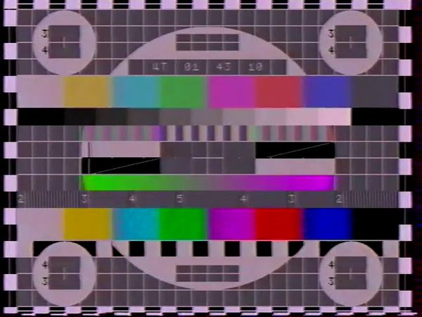 Фрагмент программы передач + окончание эфира (НТВ, 1998)