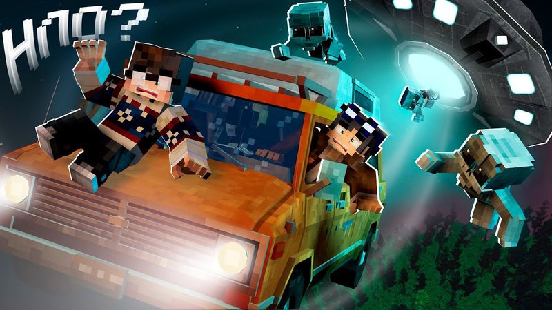 FURGONE DEL PARCO ALIENO - Minecraft Horror Stories