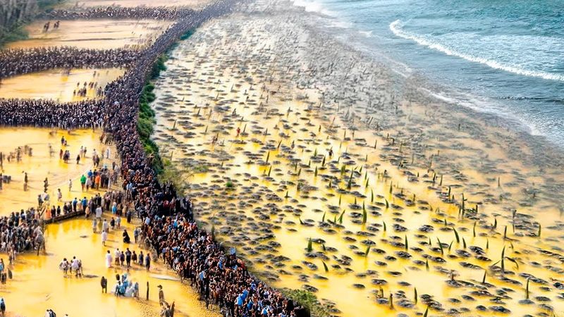 Вот Что Происходит, Когда Китай Выливает Миллионы Тонн Воды в Пустыне