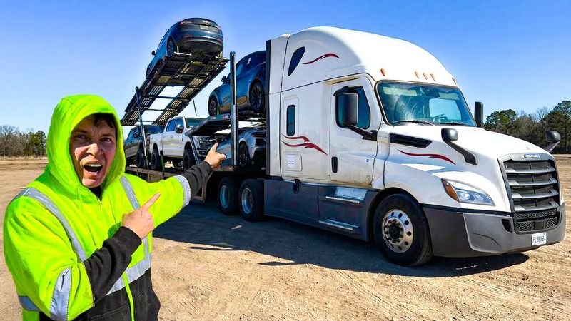 НОВАЯ Работа - ФУРА на 5 АВТО. США