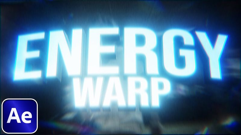 How to Create the ENERGY WARP Transition in After Effects (NO PLUGINS)