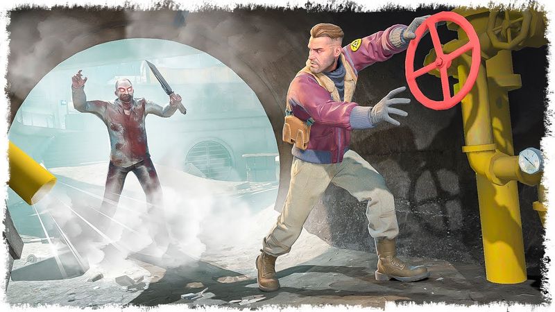 СЛОМАЛ МАНЬЯКА В КАНАЛИЗАЦИИ!!! УГАРНЫЕ ПРЯТКИ В CS2!!!