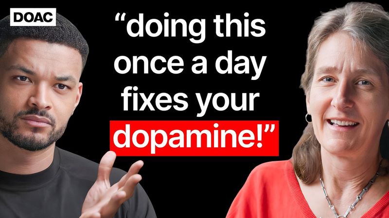 Dopamine Expert: Doing This Once A Day Fixes Your Dopamine! What Alcohol Is Doing To Your Brain!