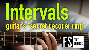 Intervals: guitar's secret decoder ring