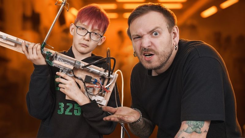 ЮНЫЙ ГЕНИЙ + КРАСТЕР = ПНЕВМОДИЧЬ