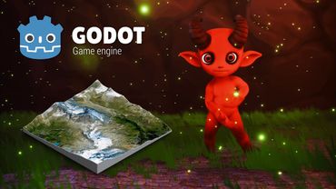 Como adicionar um terreno no seu jogo na Godot Engine 4.3 | Terrain3D Godot Addon