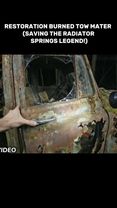 RESTORATION BURNED TOW MATER (SAVING THE RADIATOR SPRINGS LEGEND!) TH...
