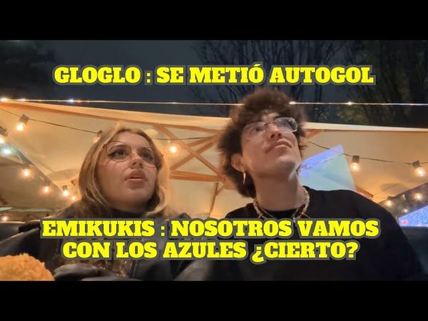 GLOGLO SE PONEA VER FUTBOL Y EMIKUKIS NO ENTIENDE NADA