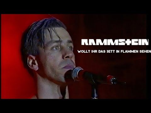 Rammstein - Wollt ihr das bett in flammen sehen live germany 1996