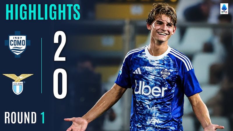 COMO-LAZIO 2-0 | HIGHLIGHTS | Nico Paz Scores Masterpiece in Como Win! | Serie A 2025/26