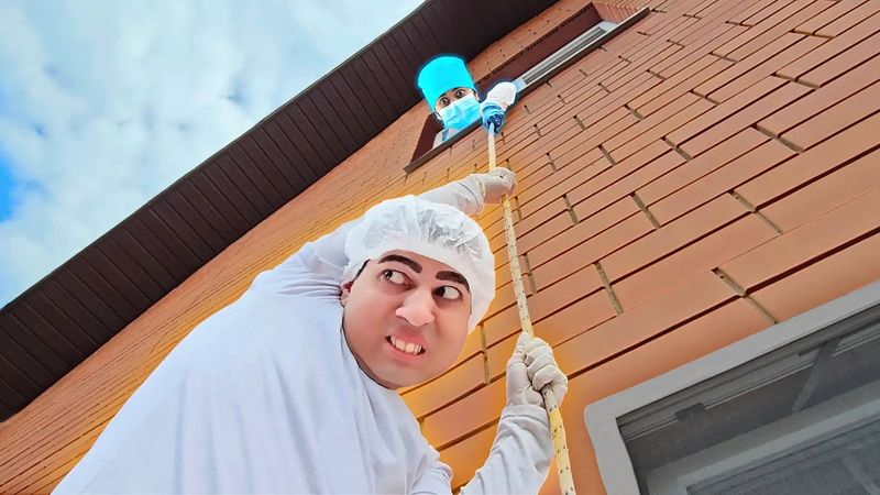 "ПОБЕГ ИЗ БОЛЬНИЦЫ" (часть 2). Сериал: Алик и его странная семейка - СЕРИЯ 43