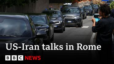 Iran and US resume nuclear negotiations in Rome | BBC News