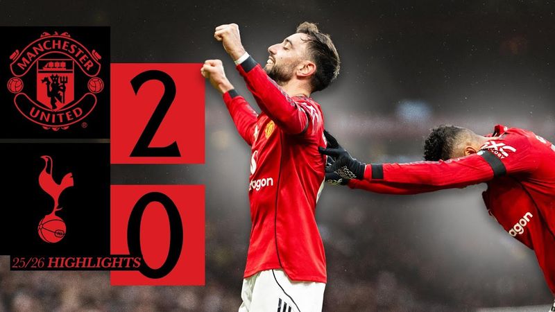 THREE POINTS AT HOME! 🤩 | Man Utd v Spurs | Highlights