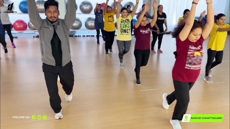 Full Body Workout Video | Don't Miss This Exersice Video | Zumba Fitness With Unique Beats