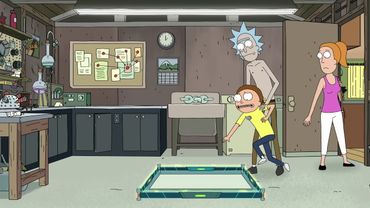 Идеально ровный пол. Рик и Морти.