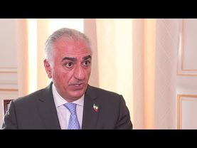 Iran facing 'Berlin Wall moment', says son of ousted Iranian shah | AFP