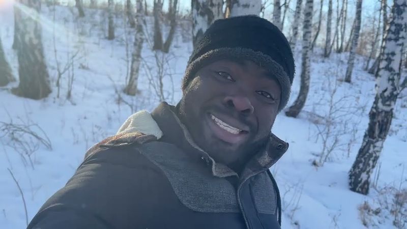 Старый Новый Год😳 Hиггa просто был в шоке когда впервые его поздравили с Старым Новым Годом