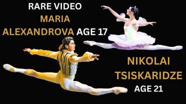 Rare Gala Performance Maria Alexandrova Age 17 & Nikolai Tsiskaridze Age 21 Bolshoi 1995
