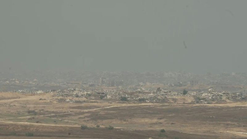 Smoke rises after explosions over northern Gaza | AFP
